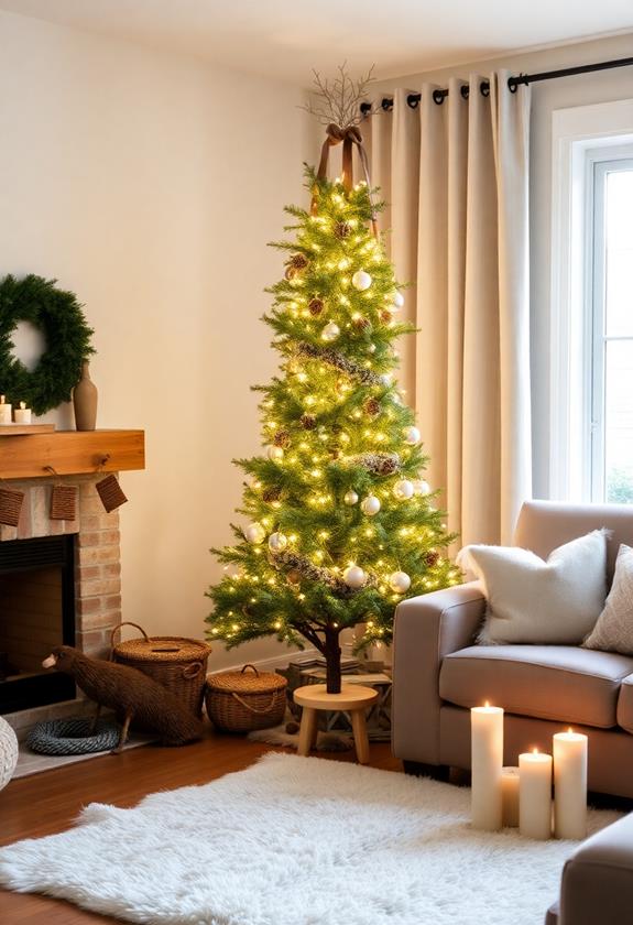 unique holiday tree ideas