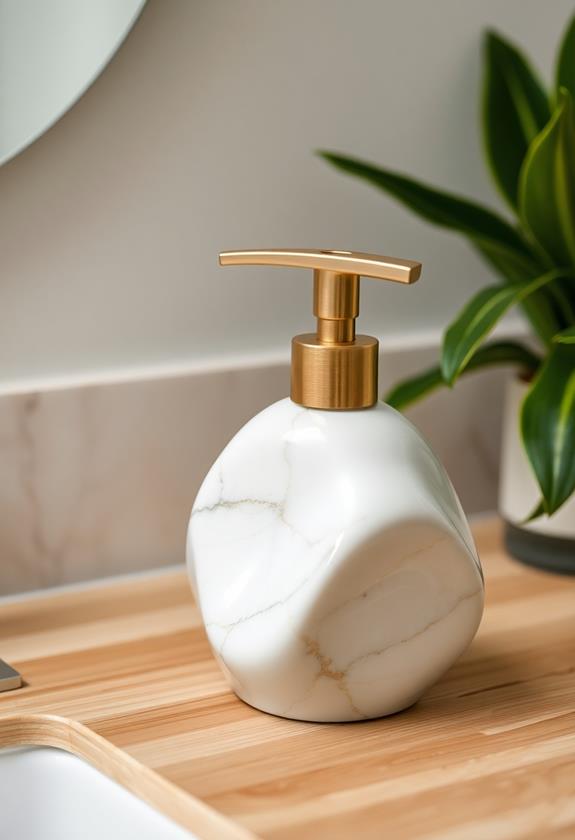 unique soap dispenser addition