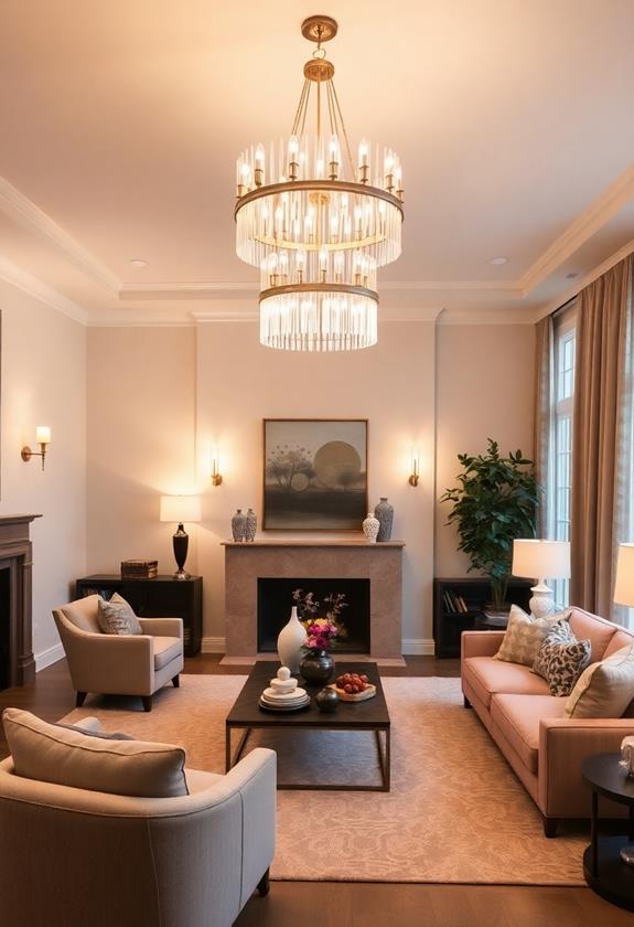 utilize layered lighting techniques