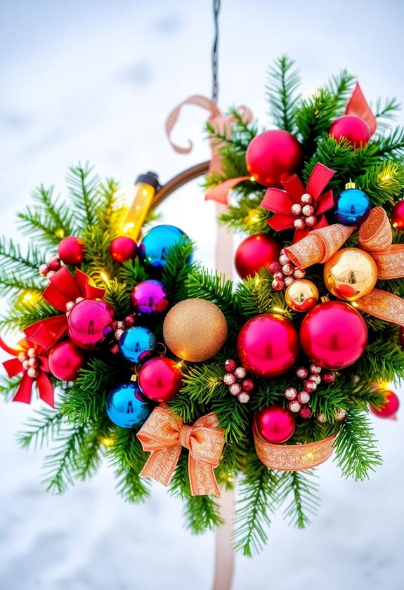 vibrant decorative floral arrangements