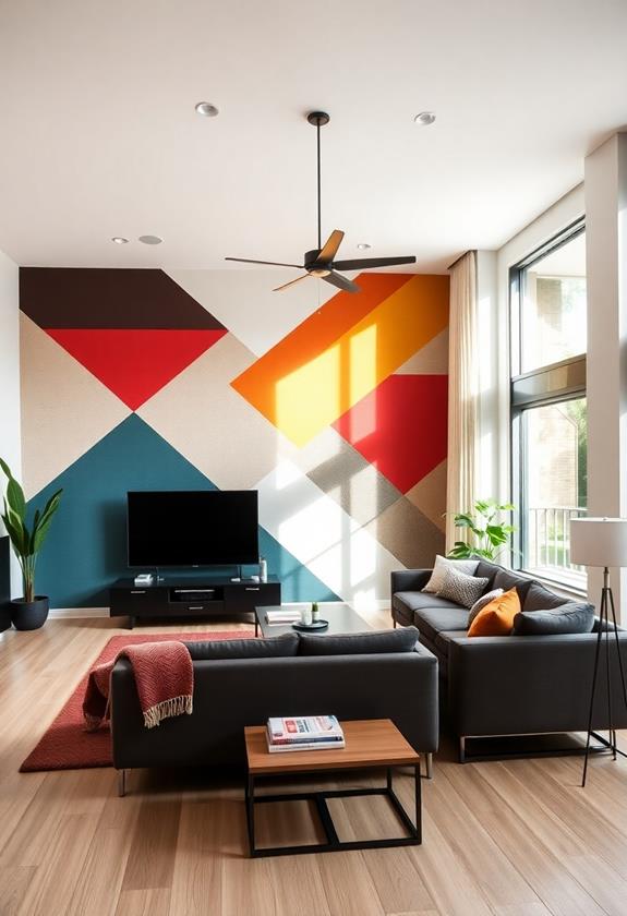 vibrant decorative wall art