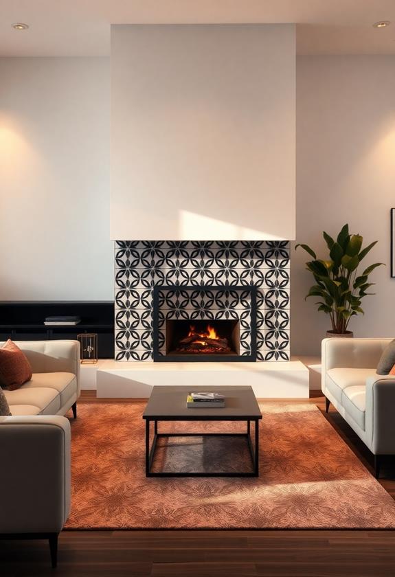 vibrant geometric design ideas