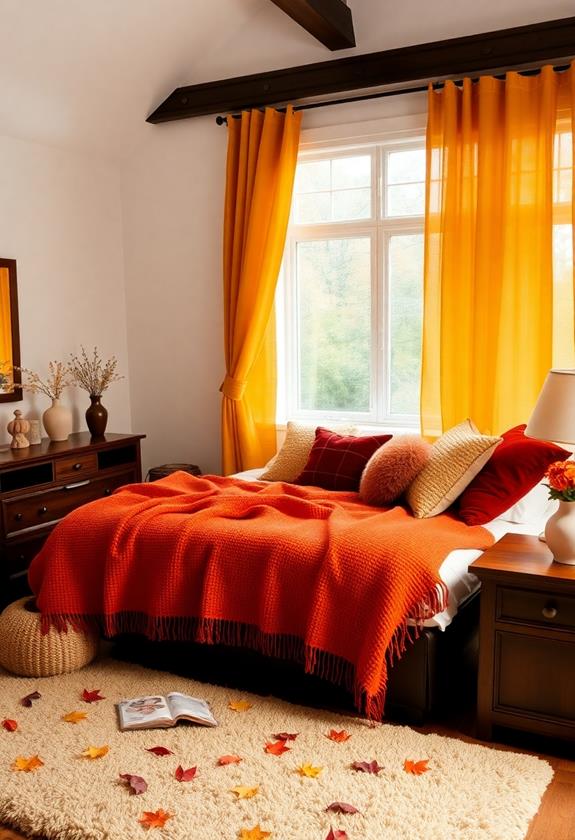 vibrant inviting color scheme