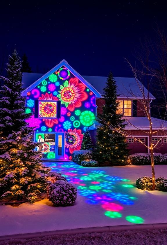 vibrant light display devices