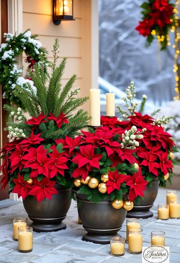 vibrant outdoor flower displays