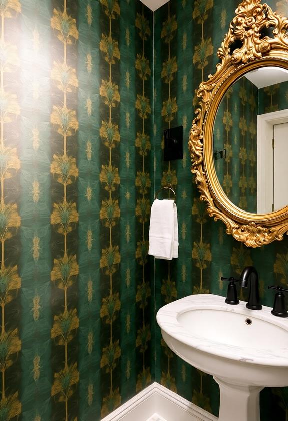 vibrant patterned wall designs