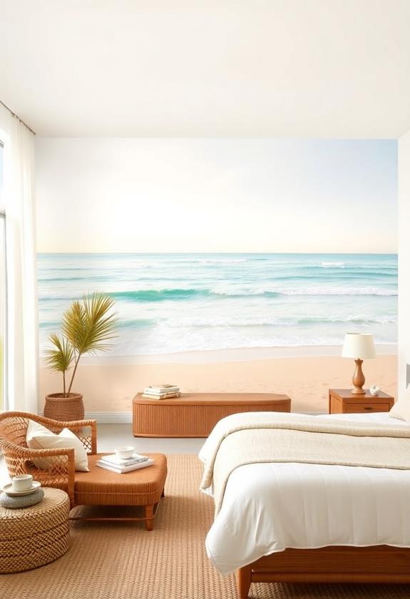 vibrant seaside art installations