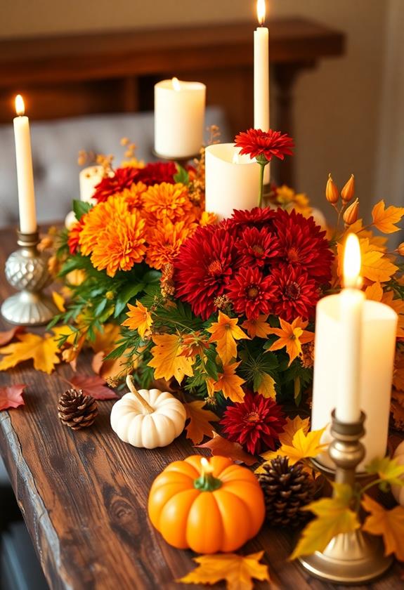 vibrant seasonal flower designs