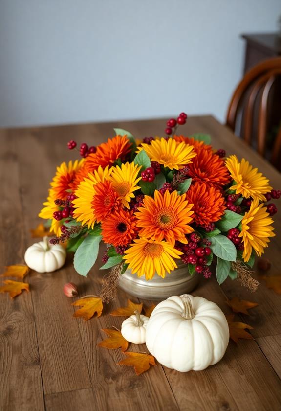 vibrant seasonal flower designs