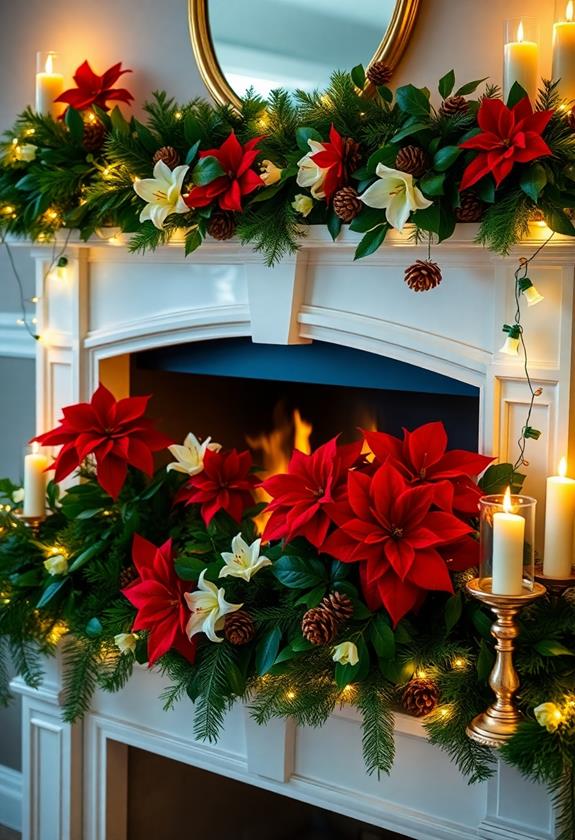 vibrant seasonal flower displays