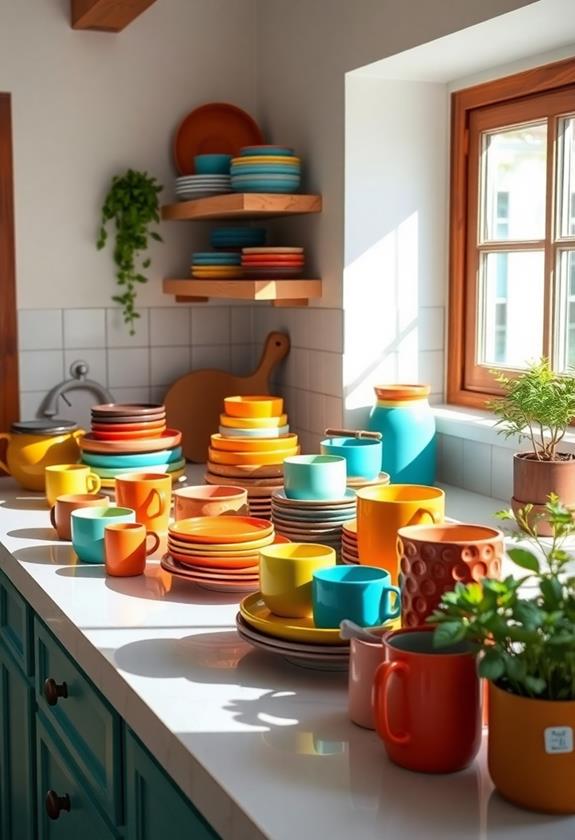 vibrant tableware collection