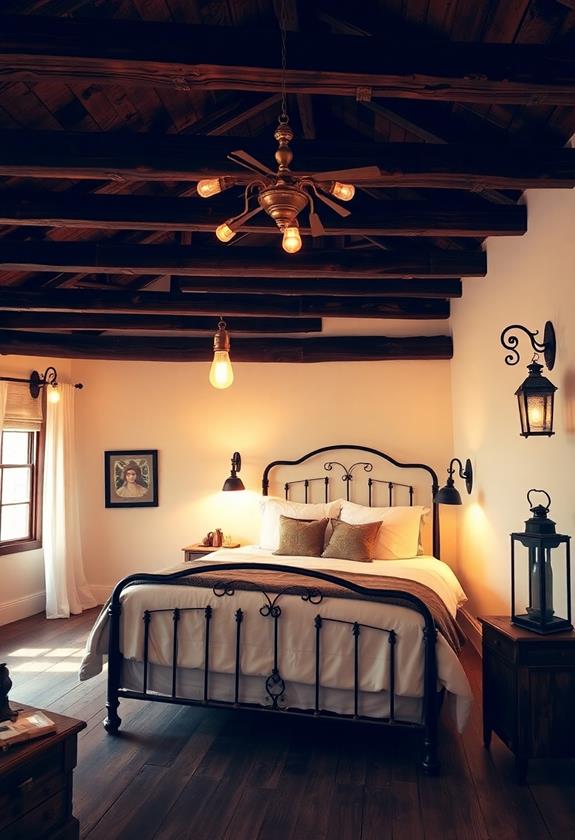 vintage illumination decor pieces