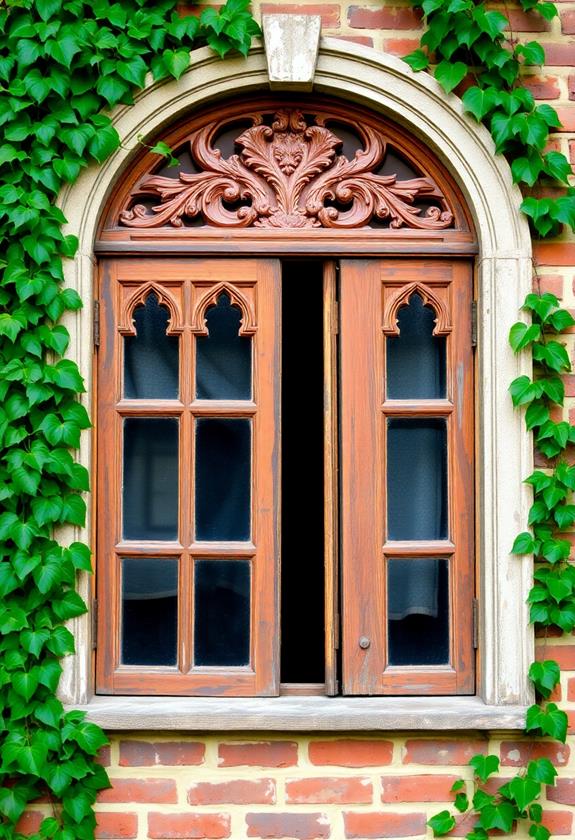 vintage window frame collection