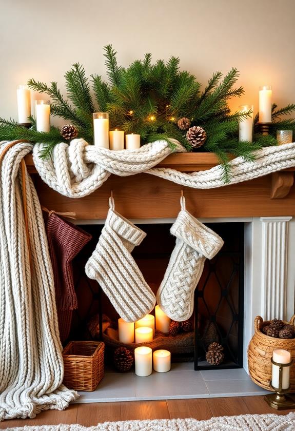 warm and inviting fabrics