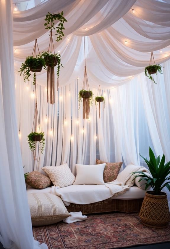 whimsical fabric structures