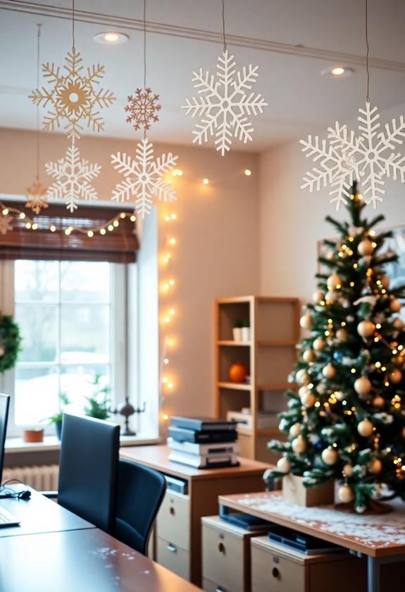 winter craft decorations activity