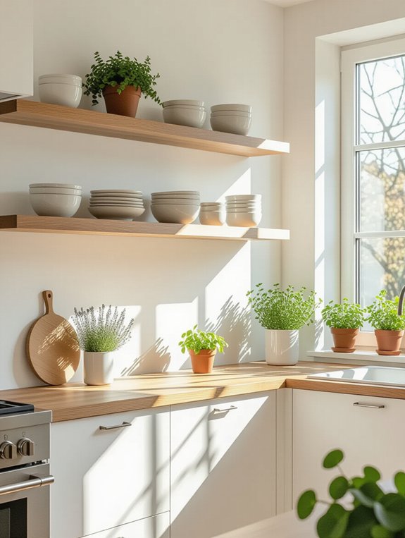 airy aesthetic with functionality