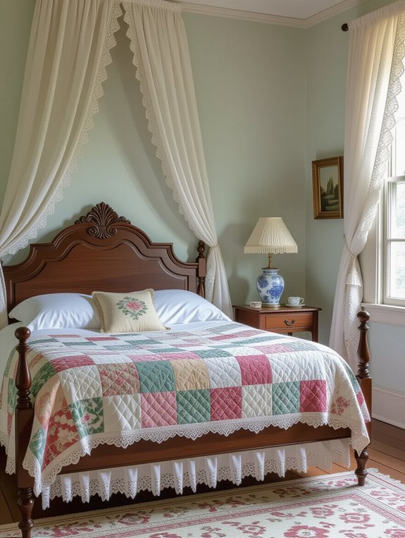 antique bed frame shopping