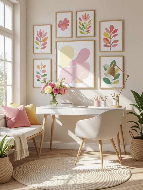 artistic gallery wall inspiration