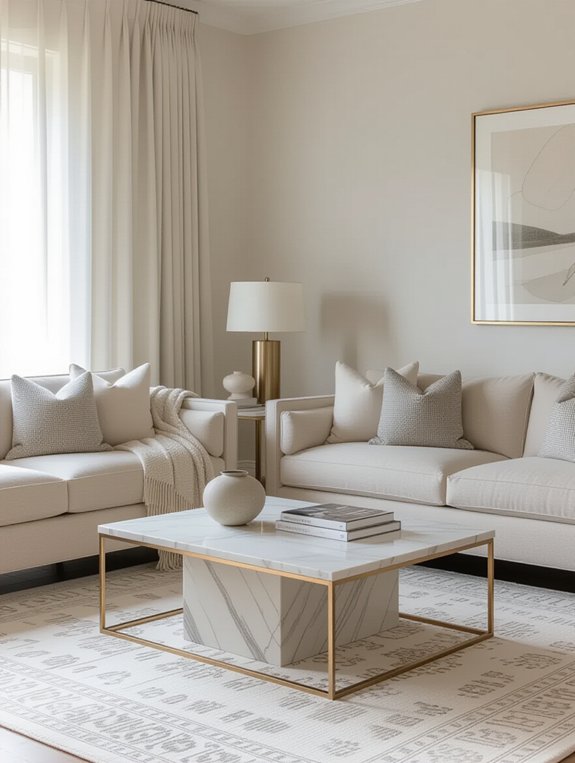 beige and gray elegance