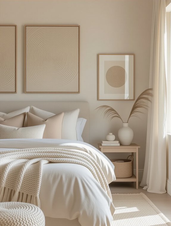 beige vintage wall d cor