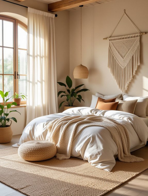 bohemian macrame wall hangings