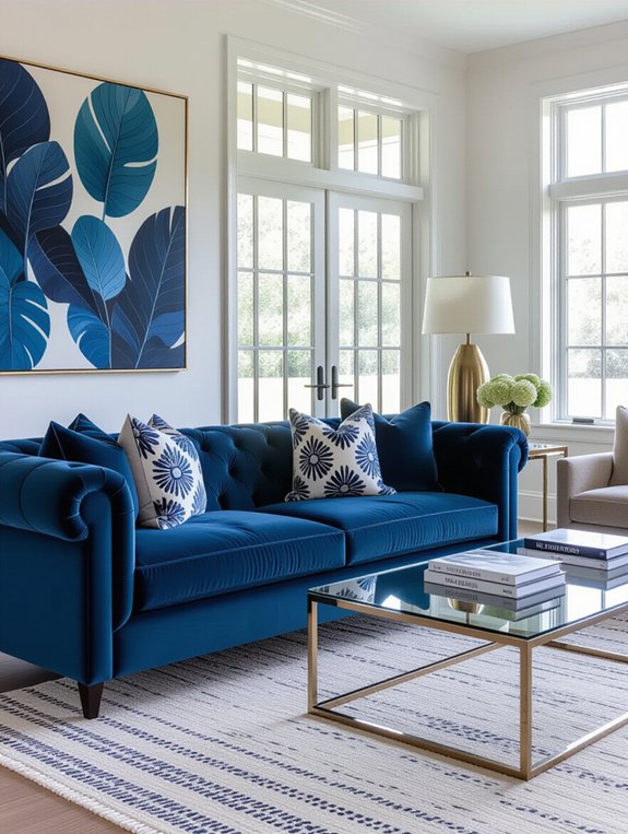 bold deep teal elegance