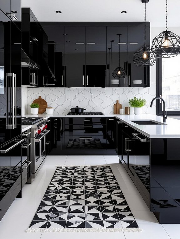 bold functional kitchen design