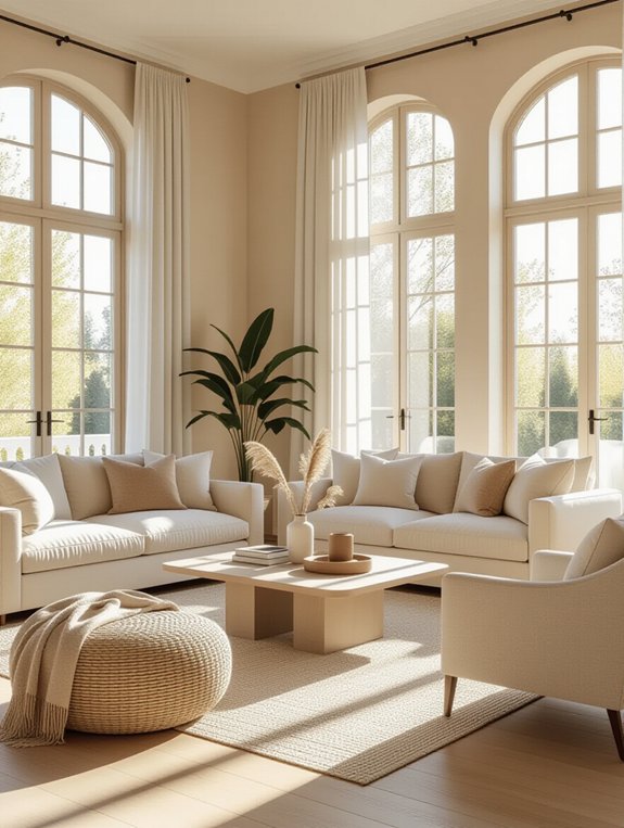 bright airy beige retreat