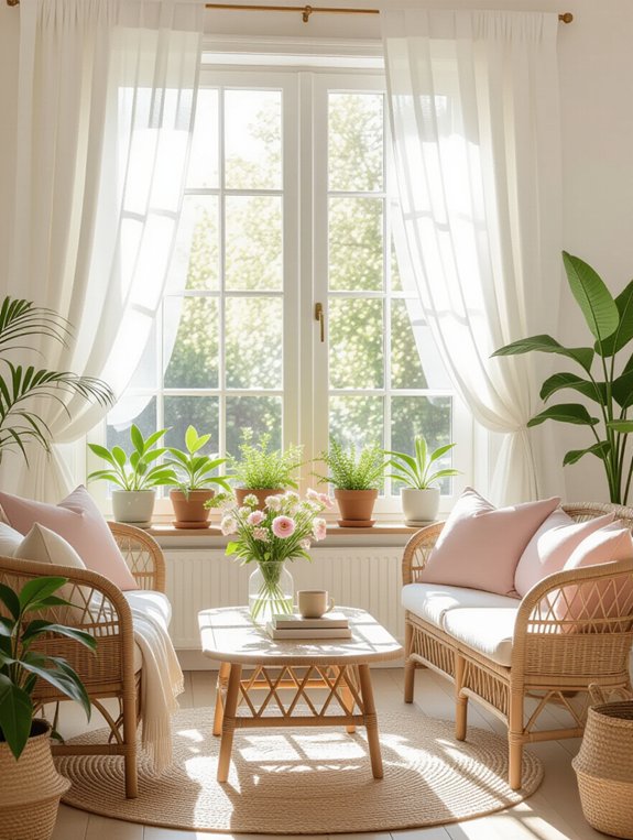 bright airy relaxing retreat