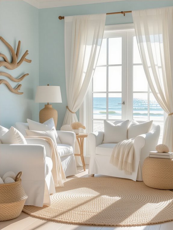 calming beach inspired lighting options