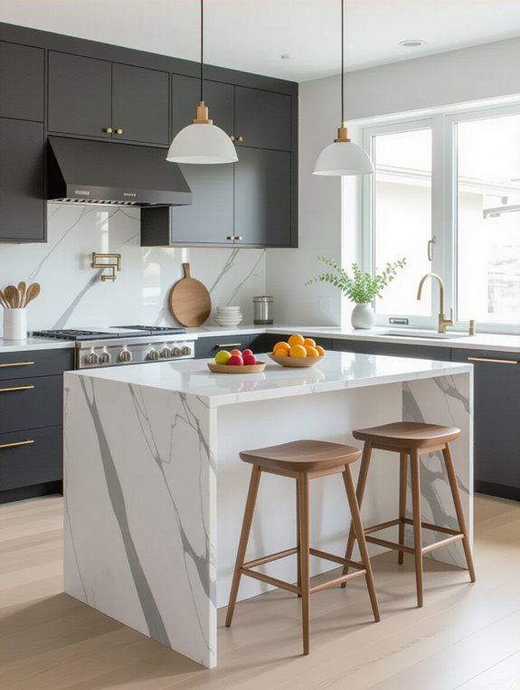 casual dining kitchen space