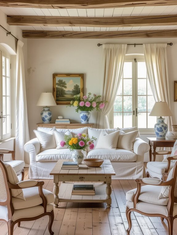 charming distressed furniture appeal