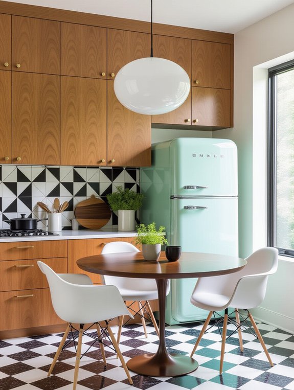 chic mid century modern design