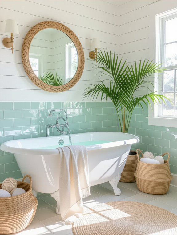 coastal bathroom transformation ideas