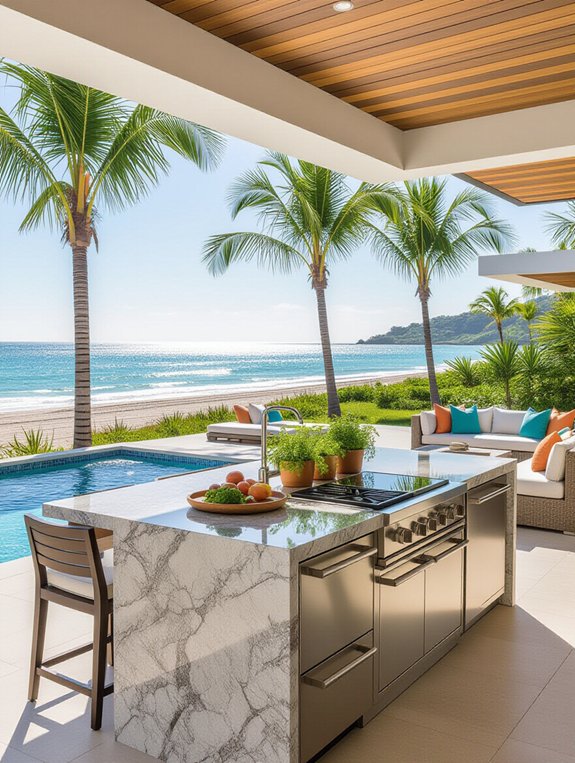 coastal retreat outdoor ambiance