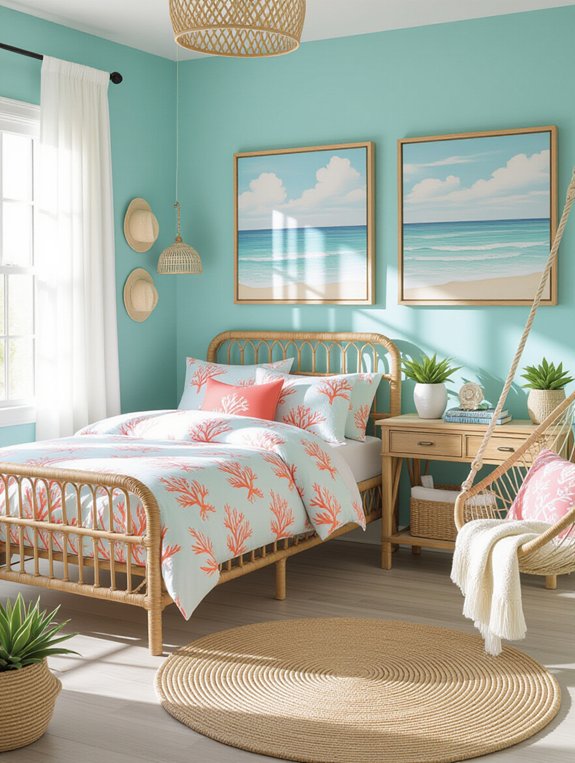 coastal summer room decor