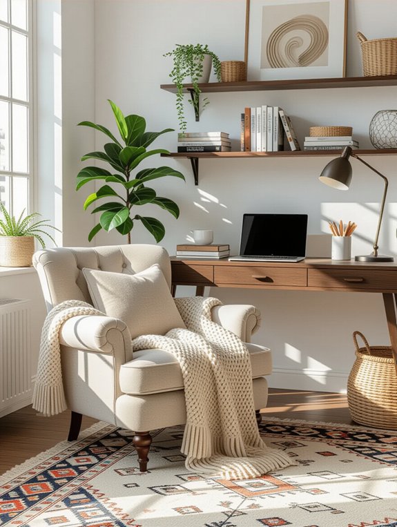 comfortable furniture enhances productivity