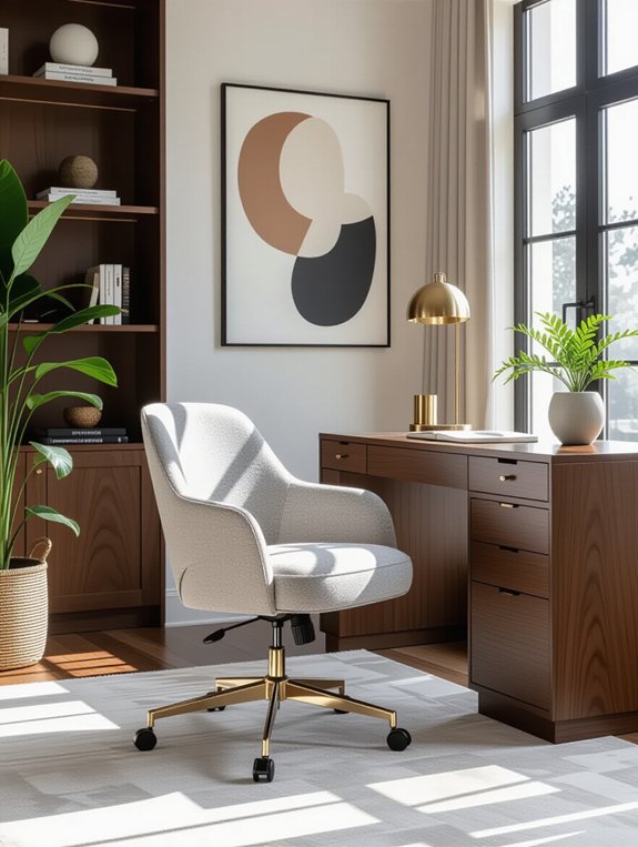 comfortable stylish office chair