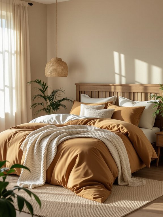 cozy bedding for relaxation