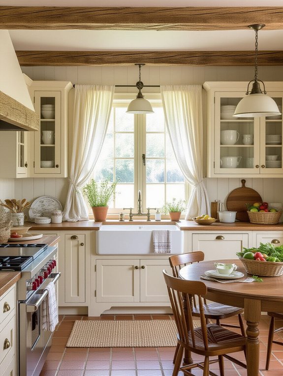 cozy cottage kitchen elements