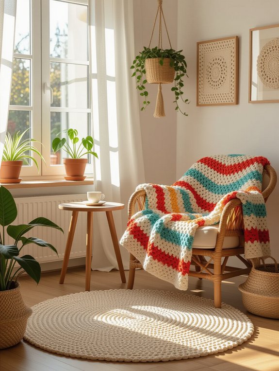 cozy crochet rug ideas