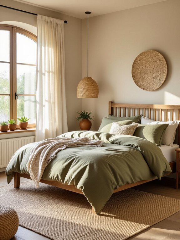 cozy earthy textile selection