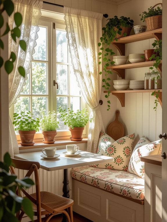 cozy kitchen nook retreat