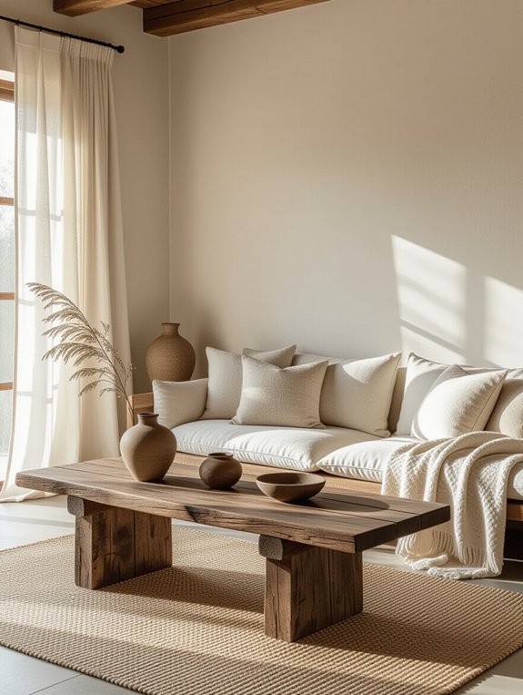 cozy layered fabric warmth