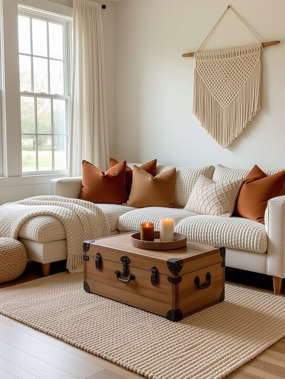cozy layered texture decor