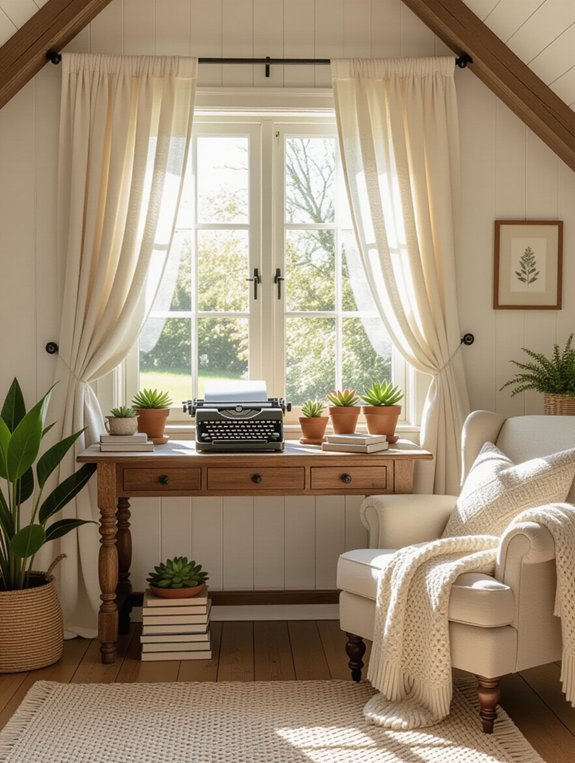 cozy natural workspace inspiration