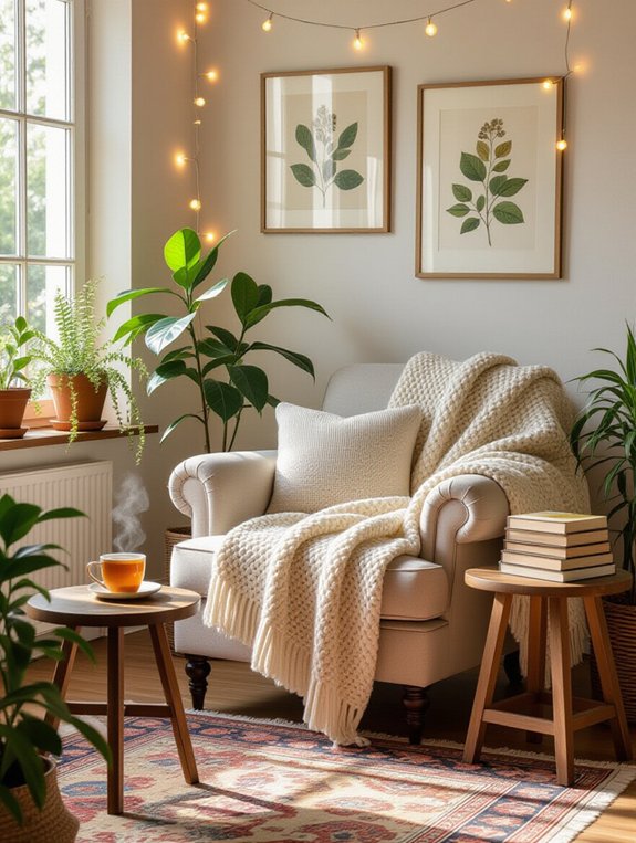 cozy retreat for reading