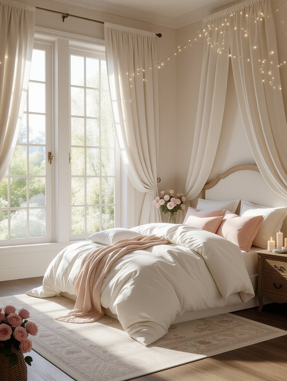 cozy romantic bedroom sanctuary