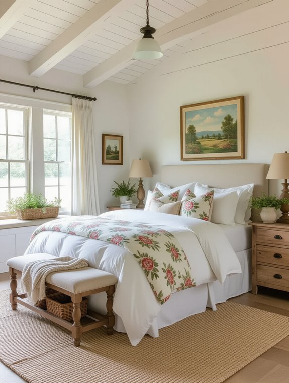 cozy rustic bedroom retreat